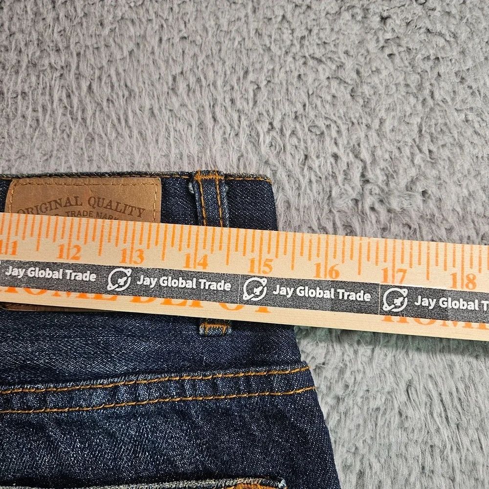 Aeropostale Jeans Women Size 27/28  Inseam= 28 Dark Wash Benton Original Bootcut